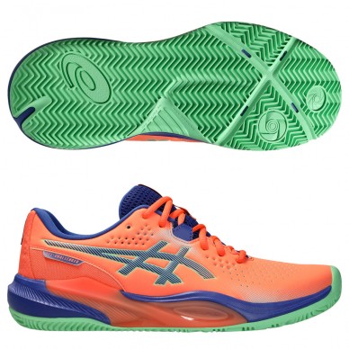 Asics Padelschuhe Gel Challenger 15 Padel vivid coral dark cobalt 2025