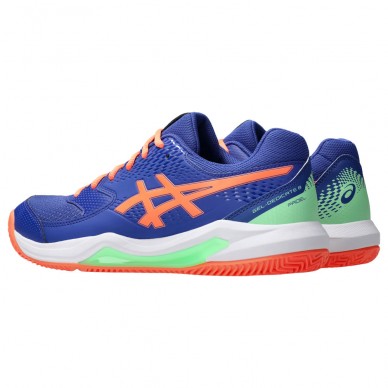 Asics Padelschuhe Gel Dedicate 8 Padel Dark Cobalt Vivid Coral 2025