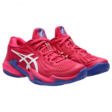Asics Padelschuhe Court FF3 Clay bright rose white 2025