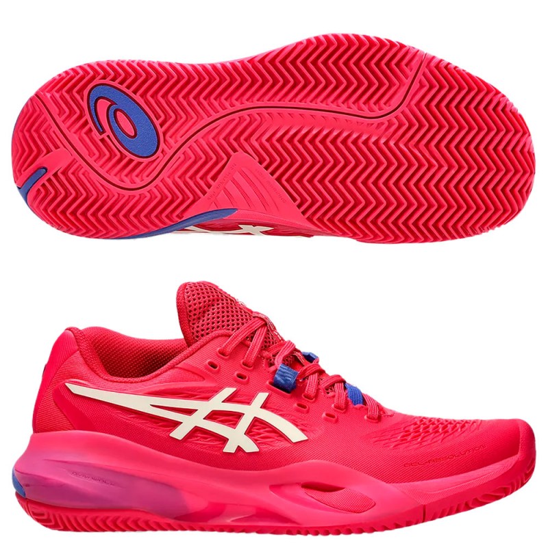Asics Padelschuhe Gel Resolution X Clay bright rose cream 2025