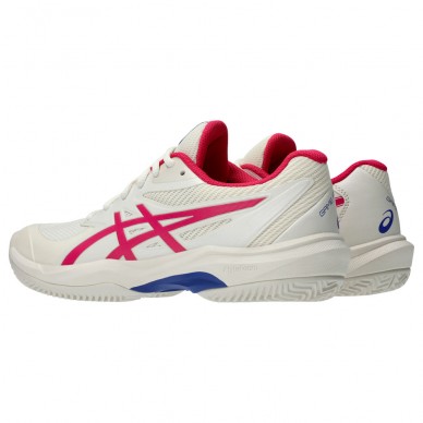 Asics Padelschuhe Game FF Clay cream bright rose 2025