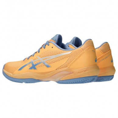 Asics Padelschuhe Solution Swift FF2 Padel Orange Glow Cream 2025