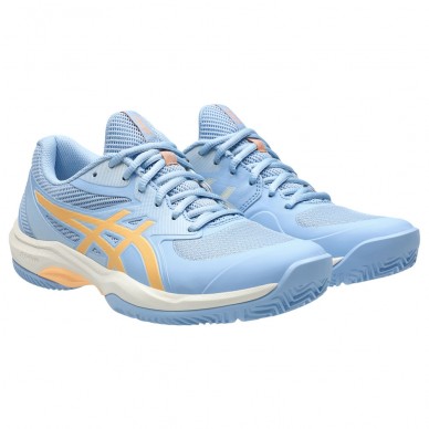 Asics Padelschuhe Game FF Padel stone wash orange glow 2025