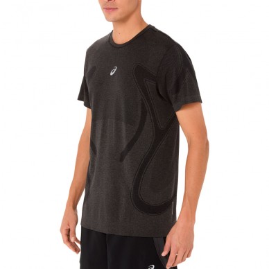 Asics Seamless SS Top schwarz T-Shirt