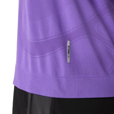 Asics Seamless SS Top lila T-Shirt