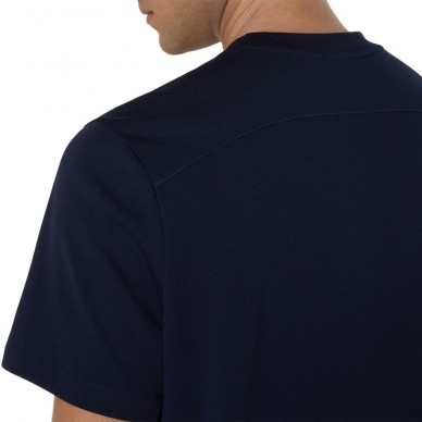 Asics Court SS Top T-Shirt in Marineblau