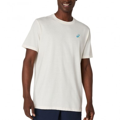 Asics Court Graphics SS Top T-Shirt creme