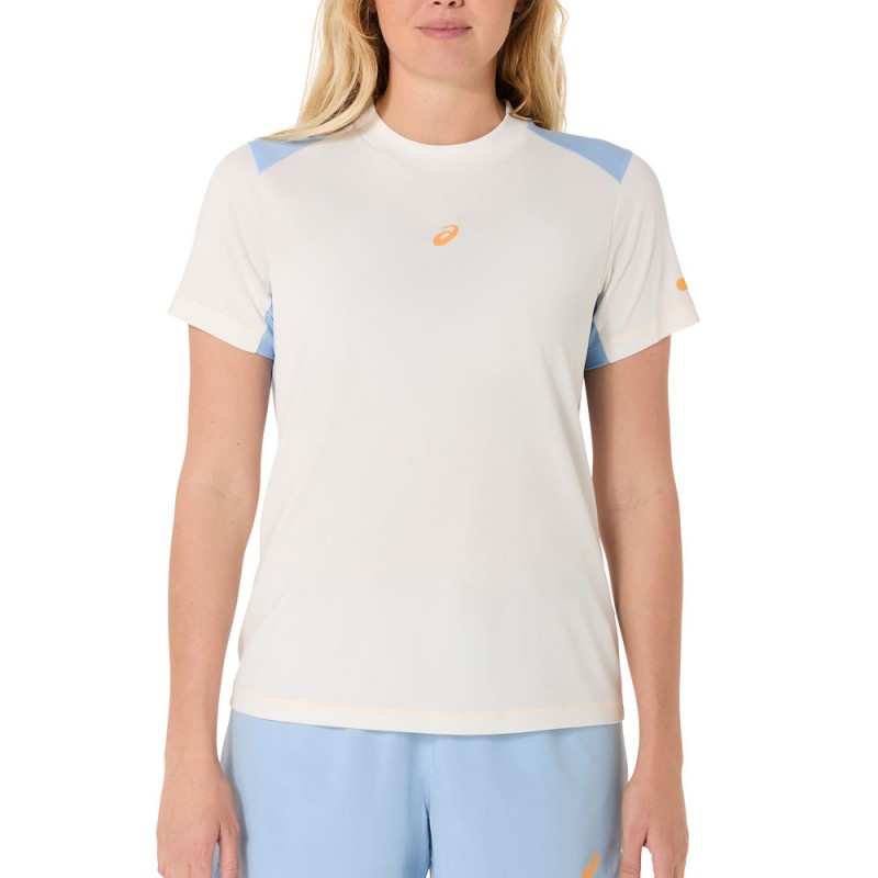 Asics Padel Court SS Top T-Shirt Creme