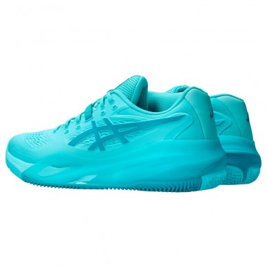 Asics Padelschuhe Gel Resolution X Clay ice mint lagoon 2025