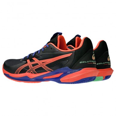 Asics Padelschuhe Solution Speed FF3 Padel black vivid coral 2025