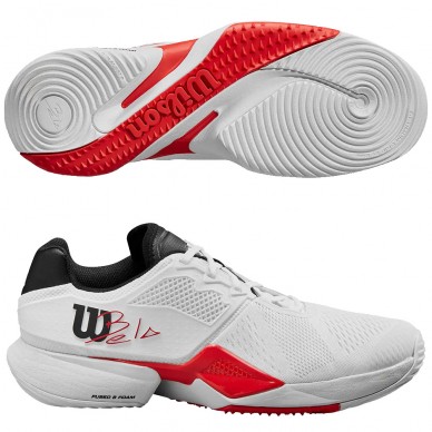 zapatillas Wilson Bela Tour white red 2024