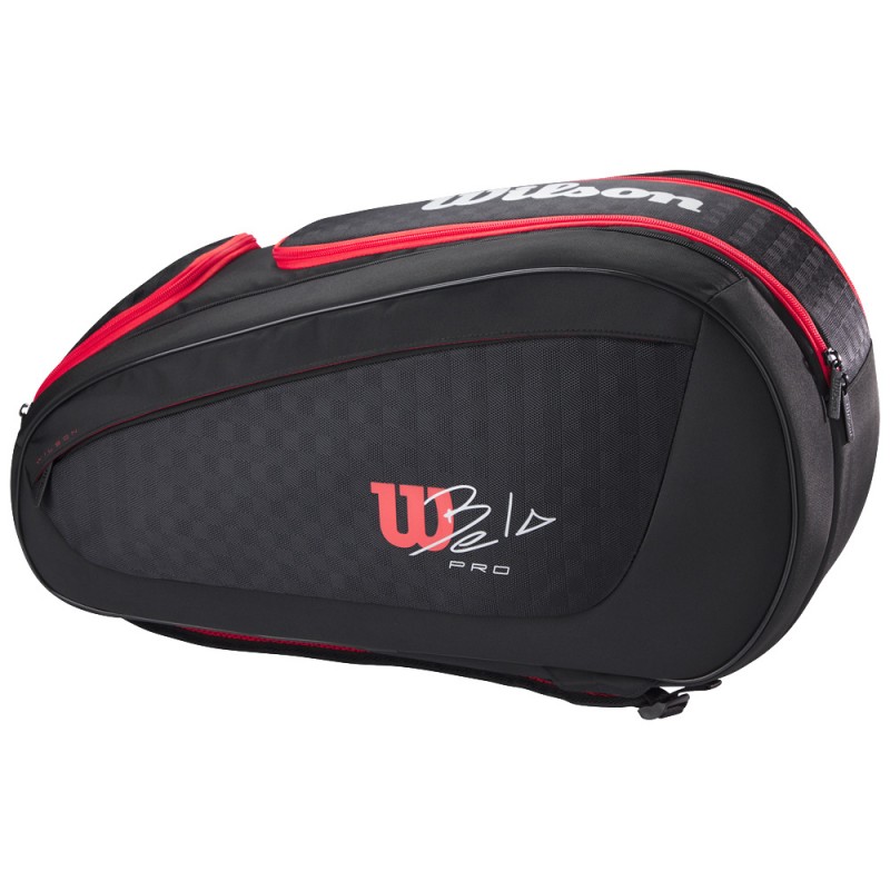 Schlägertasche Wilson Bela V3 schwarz rot 2025
