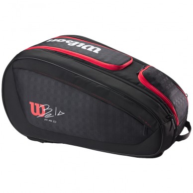 Schlägertasche Wilson Bela V3 schwarz rot 2025