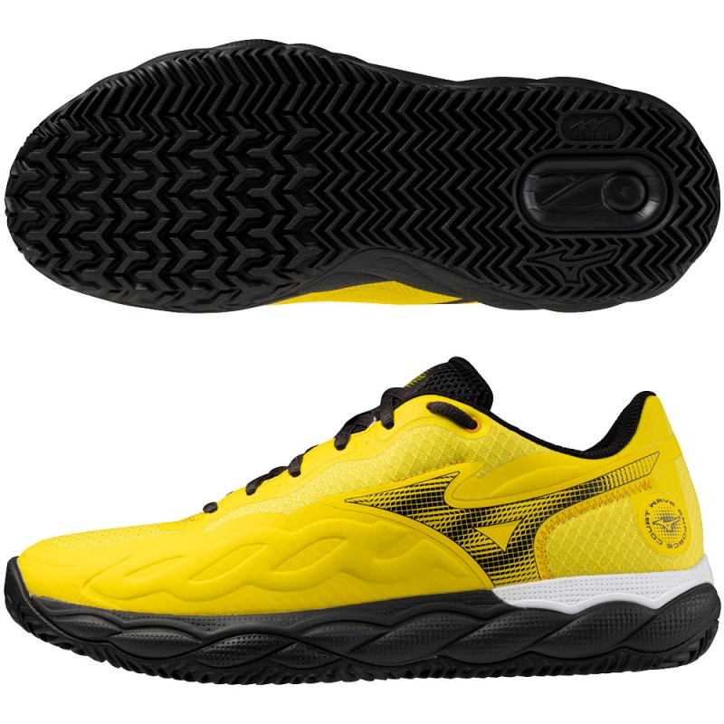 Mizuno Padelschuhe Wave Enforce Court Padel vibrant yellow 2025