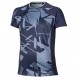 Mizuno Daybreakers Shadow Graphic T-Shirt Blau