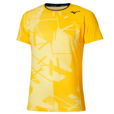 Mizuno Daybreakers Shadow Graphic T-Shirt gelb