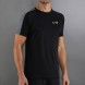 Endless Vector T-Shirt in Schwarz und Grau