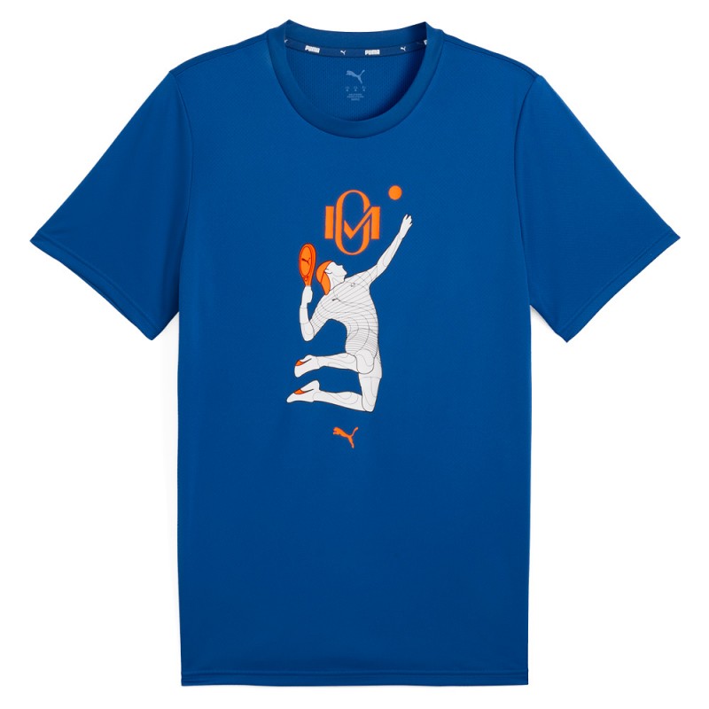 Puma Individual Momo Graphic T-Shirt blau