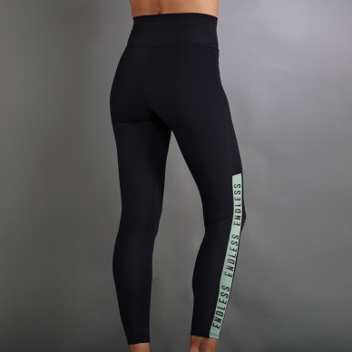 Endless Syncro Leggings schwarz waldgrün