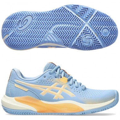 Asics Padelschuhe Gel Challenger 15 Padel Stone Wash Orange Glow 2025