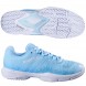 Babolat Sensa Women Padelschuhe cyan blue white 2025