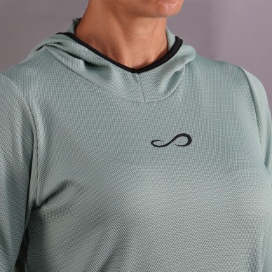 Endless Breath Line hoodie waldgrün