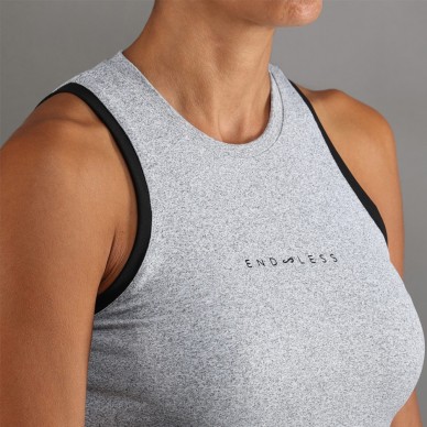 Endless Essential grau T-Shirt