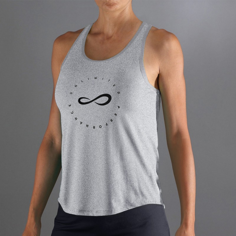 Endless Cercle T-Shirt grau
