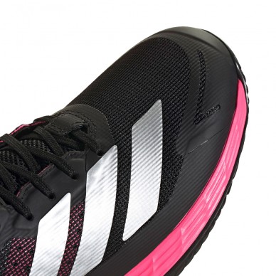 Adidas padelschuhe Defiant Speed 2 M black silver pink 2025