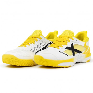 Munich padelschuhe Stratos 27 white yellow 2025