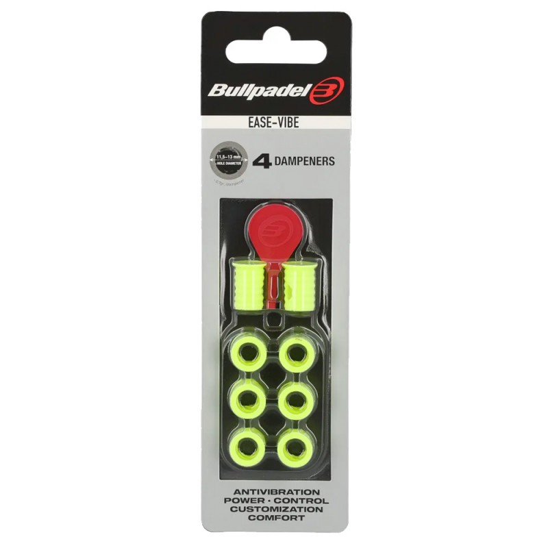 Bullpadel Ease Vibe Antivibrator gelb