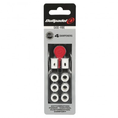 Antivibrations Bullpadel Ease Vibe weiß