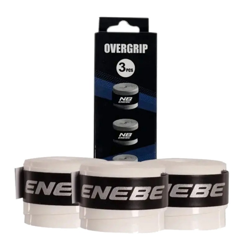 Enebe Overgrips glatt x 3 weiß