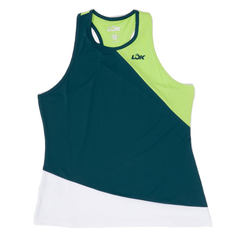 Lok Gross T-Shirt grün weiß