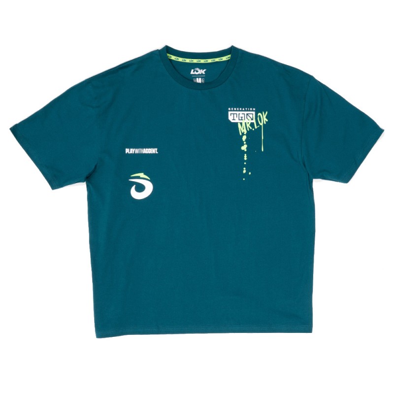 Lok Ullu T-Shirt Oversize Grün