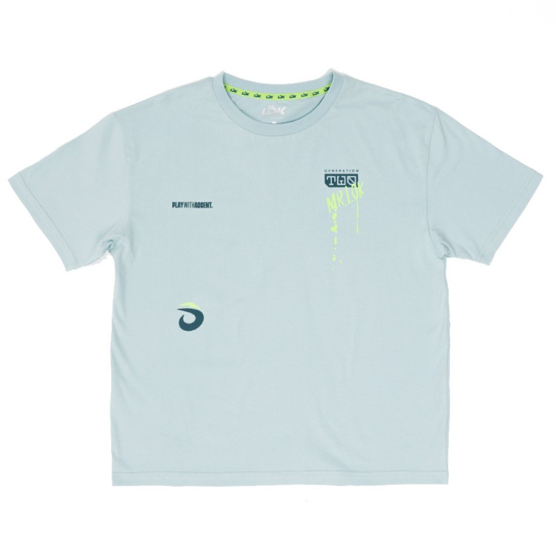 Lok Ashur Oversize T-Shirt in Minzgrün