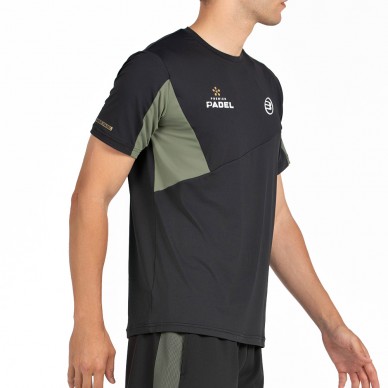 Bullpadel Pocate schwarzes T-Shirt