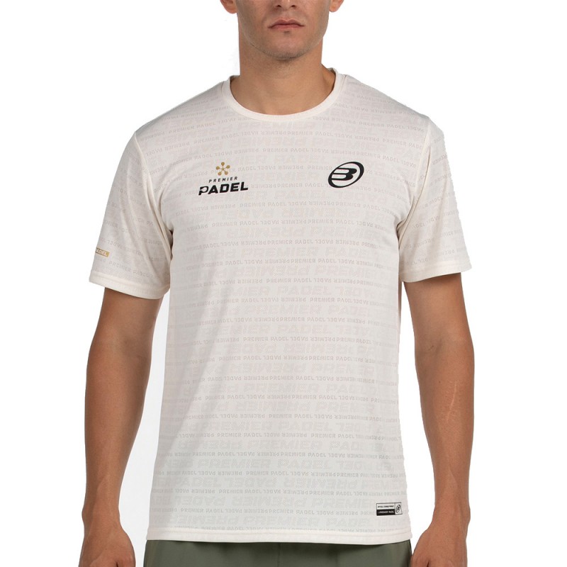 Bullpadel Prilep T-Shirt in Rohweiß