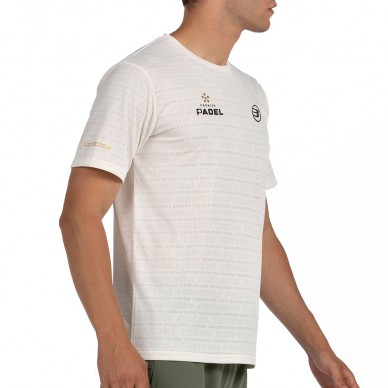 Bullpadel Prilep T-Shirt in Rohweiß