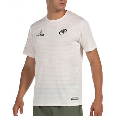Bullpadel Prilep T-Shirt in Rohweiß