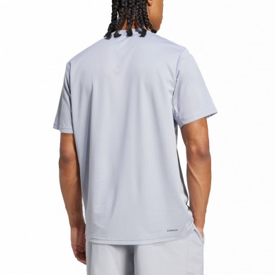 Adidas TR-ES Base T-Shirt weiches Silber