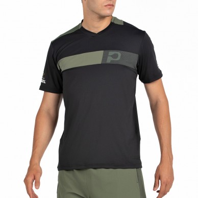 Bullpadel Puyo schwarzes T-Shirt
