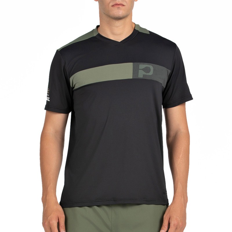 Bullpadel Puyo schwarzes T-Shirt
