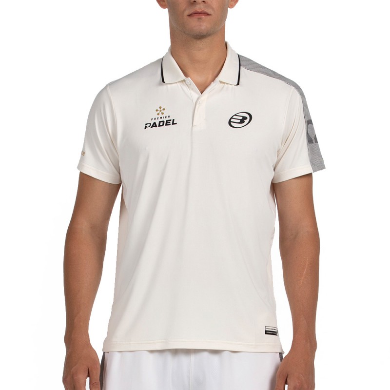 Bullpadel Polo Patron Rohweiß