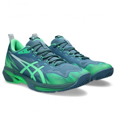 Asics Padelschuhe Sonicsmash FF saba blue vital green 2026