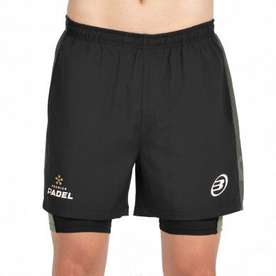 Bullpadel Short Pingu schwarz