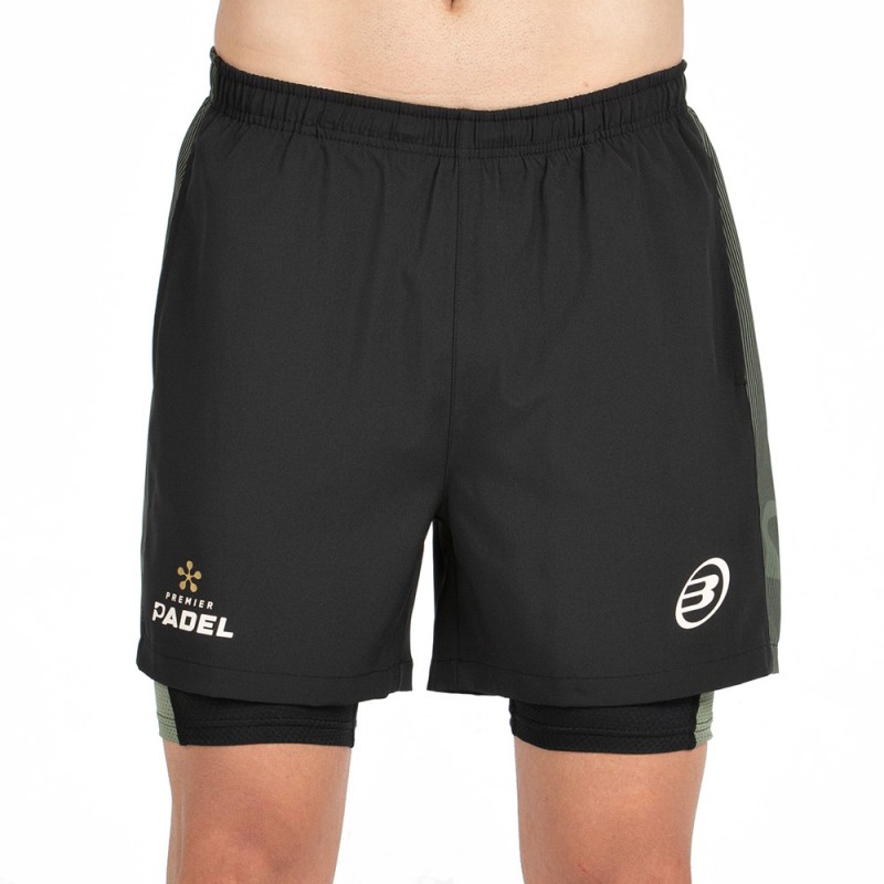 Bullpadel Short Pingu schwarz