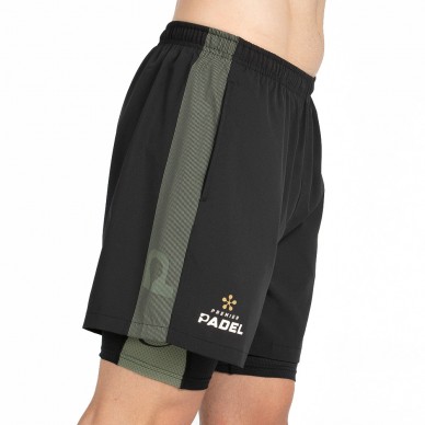 Bullpadel Short Pingu schwarz
