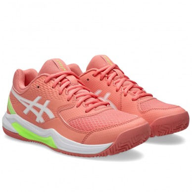 Asics Gel Dedicate 8 Padel-Schuhe Guava Weiß 2026