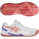 Asics Padelschuhe Gel Dedicate 8 Padel white guava 2026